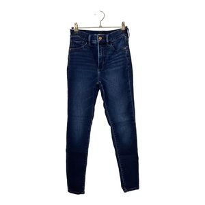 Express | Dark Wash High Rise Skinny Jeans | Size: 0R